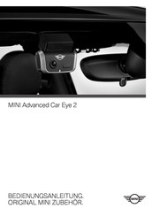 BMW MINI Advanced Car Eye 2 Manual De Instrucciones