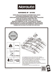 NORAUTO RAPIDBIKE 4P FLEX Manual Del Usuario