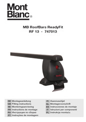 Mont Blanc ReadyFit ReadyFit RF 13 Instrucciones De Montaje