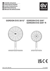 Vortice GORDON EVO Serie Manual De Instrucciones