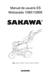 SAKAWA 1G85E Manual De Usuario