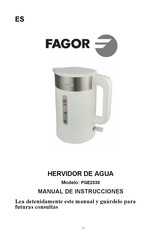 Fagor FGE2330 Manual De Instrucciones