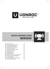 VONROC BG502AC Instrucciones