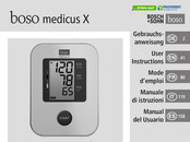 boso medicus X Manual Del Usuario