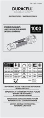 Duracell DURABEAM ULTRA 1718596 Instrucciones