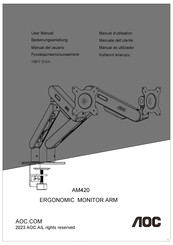 AOC AM420 Manual Del Usuario