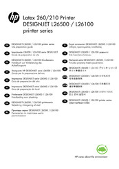 HP Latex 210 Guía De Preparación Del Sitio