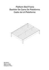 THD BA1002-F Instrucciones De Montaje