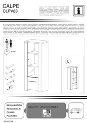 Forte CALPE CLPV83 Instrucciones De Montaje