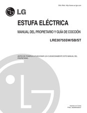 LG LRE30755ST Manual Del Propietário