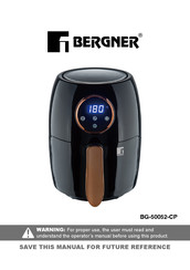 BERGNER BG-50052-CP Manual