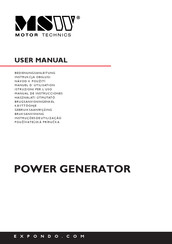 MSW Motor Technics MSW-PG3000 EASY Manual De Instrucciones