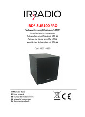 Irradio IRDP-SUB100 PRO Manual De Instrucciones