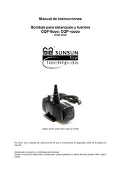 TeichTip SUNSUN CQP-8000 Manual De Instrucciones