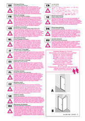 Kermi RA 1WL Instrucciones Para El Montaje