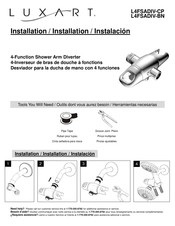 Luxart L4FSADIV-CP Instalación