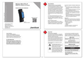 janitza 800-CT8-LP Instrucciones De Instalación