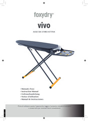 COMETA Foxydry Vivo Manual De Instrucciones