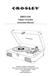 Crosley CR8051A-BK Manual De Instrucciones