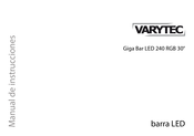 thomann VARYTEC Giga Bar LED 240 RGB 30 Manual De Instrucciones