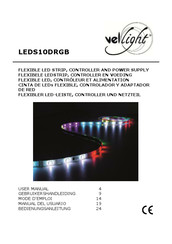 Velleman vellightLEDS10DRGB Manual Del Usuario