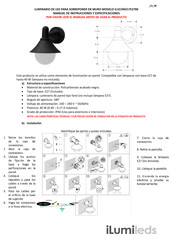 iLumileds ILUCONO17E27BE Manual De Instrucciones Y Especificaciones