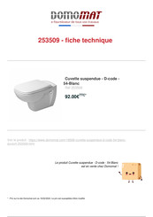 DURAVIT 253509 Instrucciones De Montaje