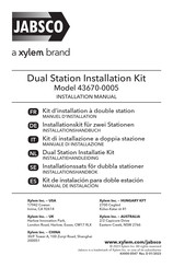 Xylem JABSCO 43670-0005 Manual De Instalación