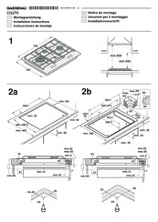 Bosch CG270 Instrucciones De Montaje