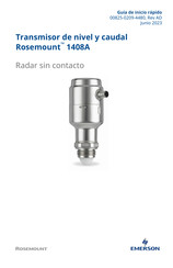 Emerson Rosemount 1408A Guia De Inicio Rapido