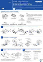 Brother MFC-L2980DW Guía De Configuración Rápida