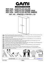 Gami JAZZ PLUS 630 Instrucciones De Montaje