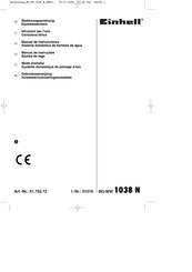 EINHELL 41.732.12 Manual De Instrucciones