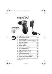 Metabo 6.27273 Manual Original