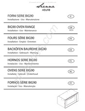 Sienna euro BIG90 Serie Instalación, Uso, Mantenimiento