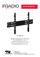 Irradio STV-IR-42100-FIX Instrucciones De Montaje