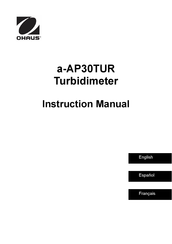 OHAUS a-AP30TUR Manual De Instrucciones