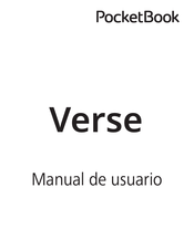 Pocketbook Verse Manual De Usuario