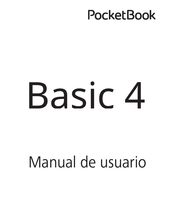 Pocketbook Basic 4 Manual De Usuario