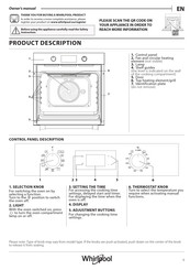 Whirlpool OMK58HU1X Manual Del Usuario