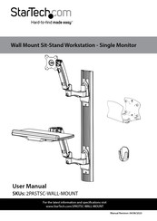 StarTech 2PASTSC-WALL-MOUNT Manual Del Usuario