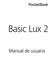 Pocketbook Basic Lux 2 Manual De Usuario