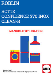 ROBLIN CONFIDENCE 770 INOX CLEAN-R Manual De Empleo E Instalación