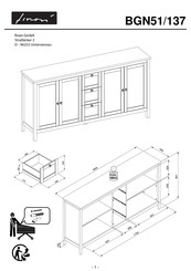 finori BGN51/137 Instrucciones De Montaje