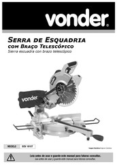 vonder SEV 1810T Manual De Instrucciones