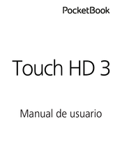 Pocketbook Touch HD 3 Manual De Usuario