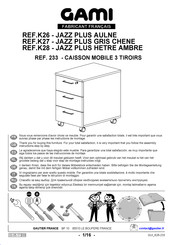 Gami JAZZ PLUS 233 Instrucciones De Montaje