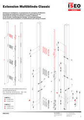 ISEO Multiblindo Classic Instrucciones Para La Instalación Y El Mantenimiento