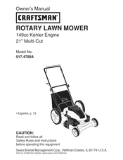 Craftsman 917.4790A Manual Del Usuario