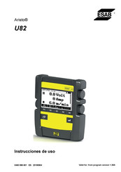 ESAB Aristo U82 Instrucciones De Uso